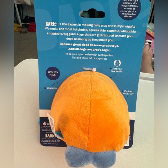 Bark Santiago Seal dog toy - Picture 6 of 9
